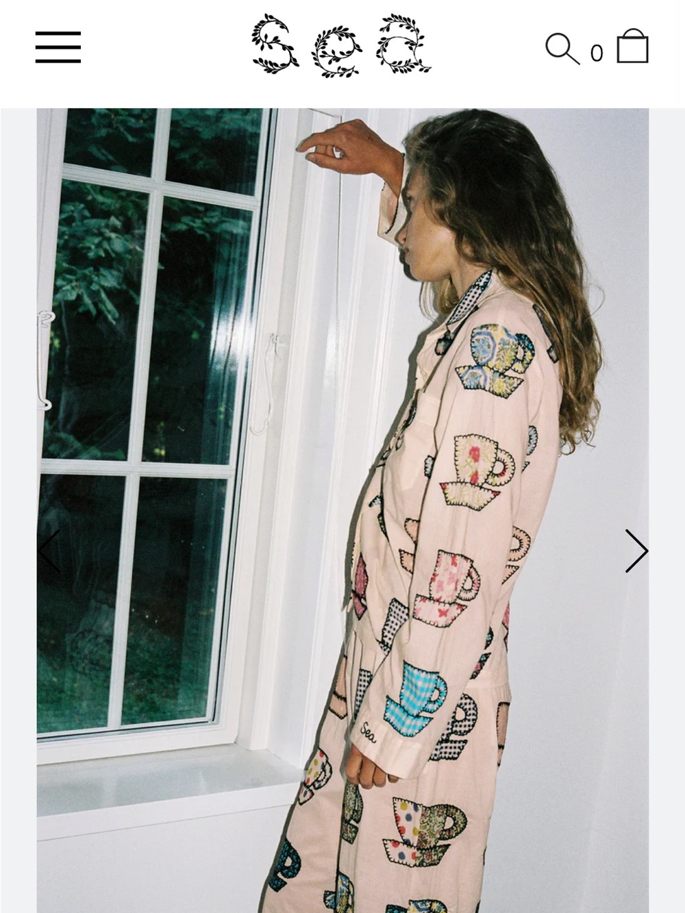 Cream Pajama Set - Cozy Sleepwear - Picture 6 of 6